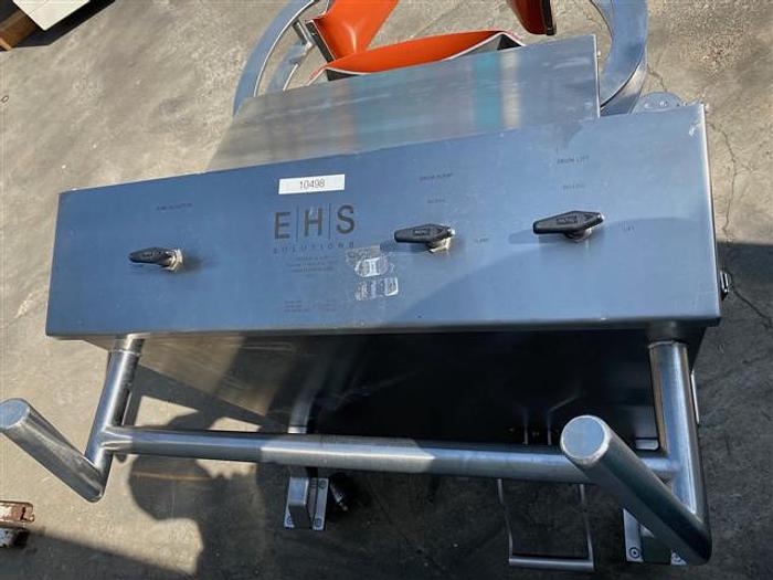 Used E/H/S Solutions Stainless Steel Drum Cart, Model DL500, 150 kg max.