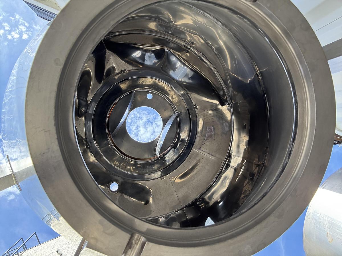 Used Bohle Tote, Stainless Steel