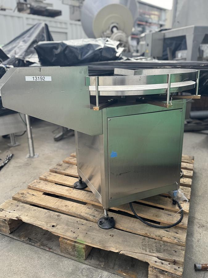 Used Stainless Steel 32" Turn Table