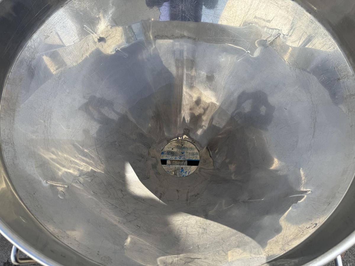 Used Stainless Steel Tote
