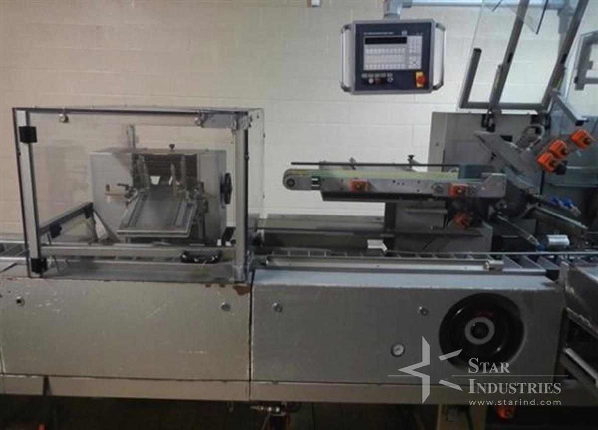 Used IWKA CPS Cartoner, rated to 300 cpm