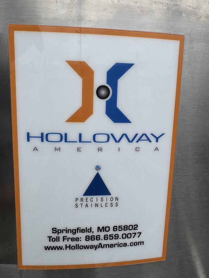 Used 450 liter Holloway S.S. Tank