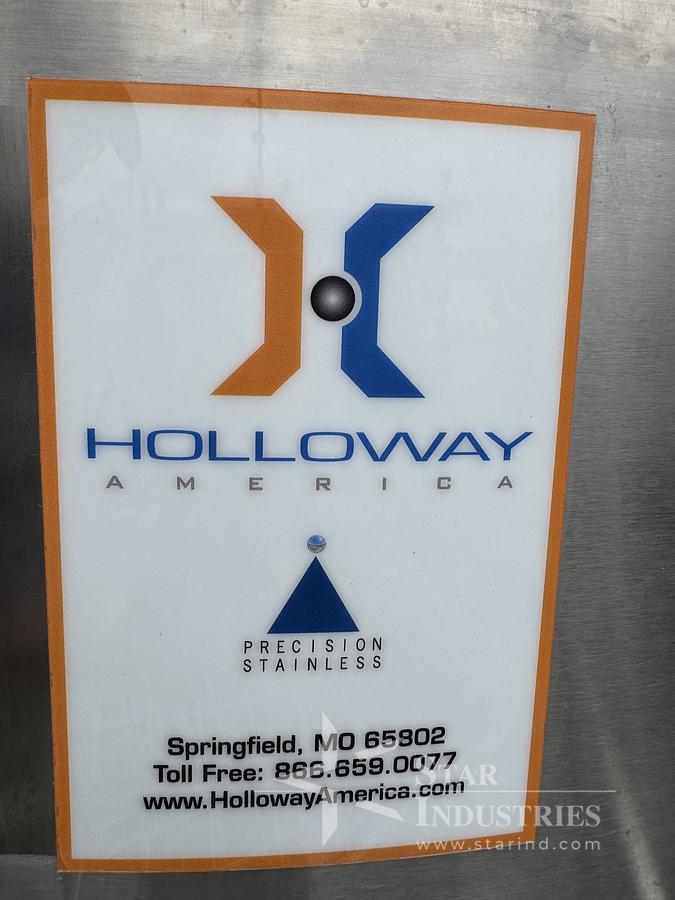 Used 450 liter Holloway S.S. Tank