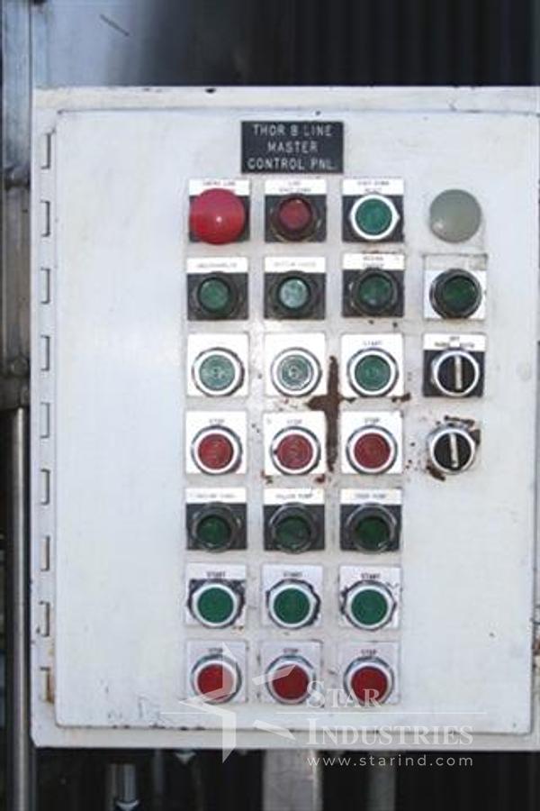 Used U.S. Rotary Gravity Filler, 18 heads for gallons