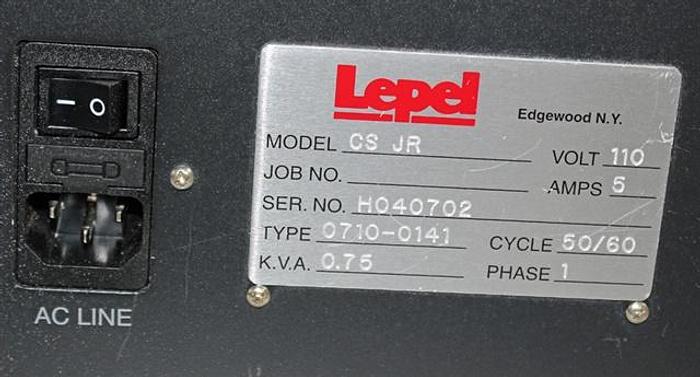 Used Lepel Model CS JR 110 volt hand-held Induction Sealer