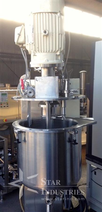 Used Fryma VME-50, 50 Liter jacketed, Process Mixer