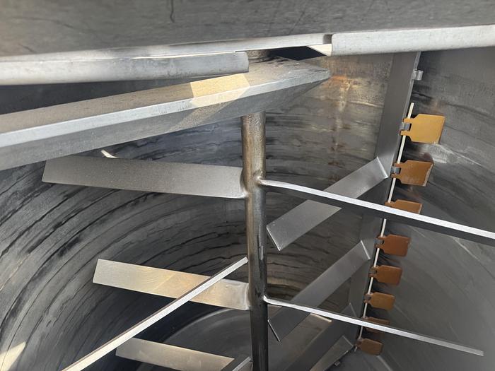 Used Tank, 500-Gallon, Stainless Steel, Dbl Motion Agitated, Jacketed, Lee,