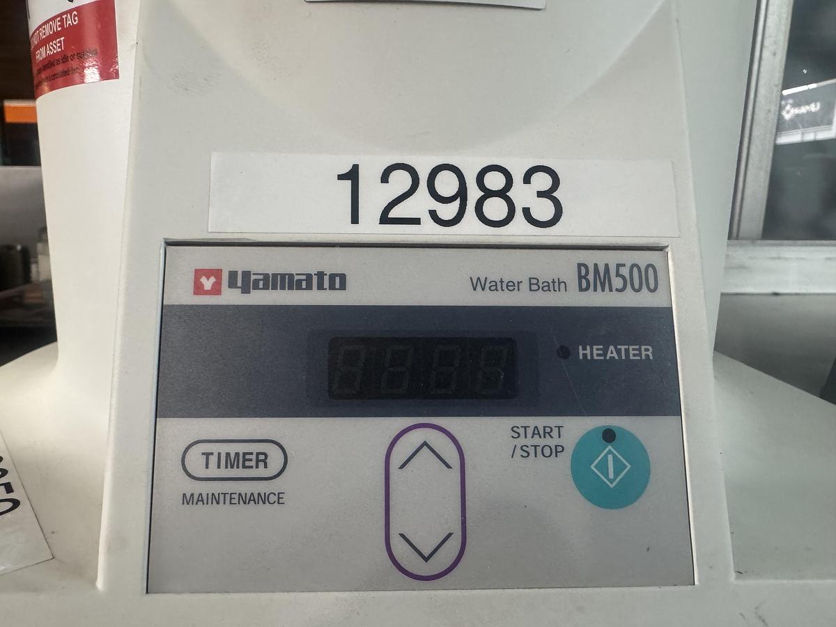 Used Yamato BM500 Water Bath