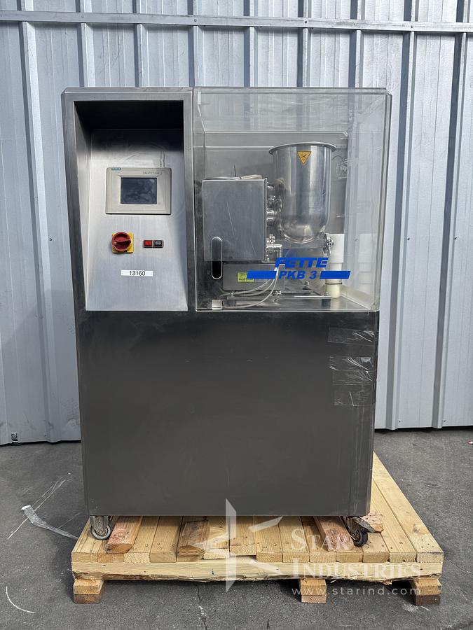 Used Fette PKB 3 Spraying System