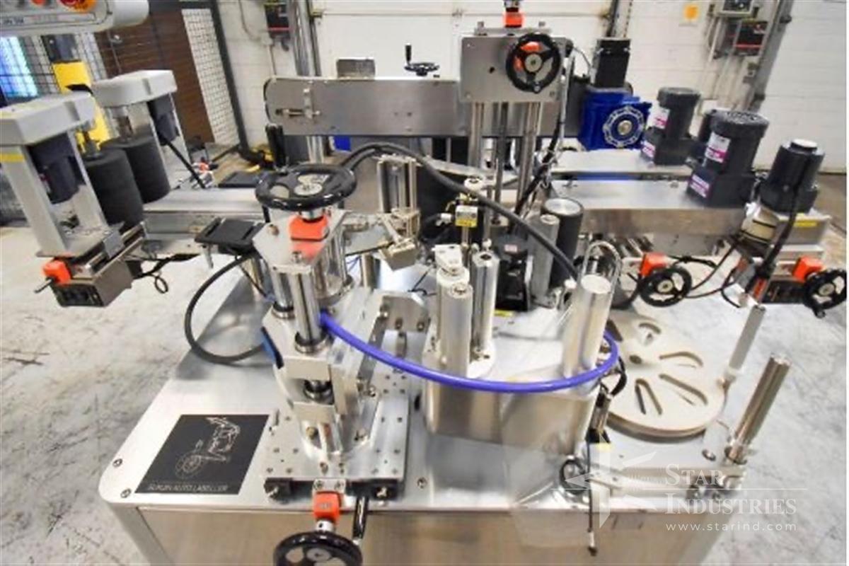 Used Sun Jin Sm Auto Labeler M/C SJC-3217
