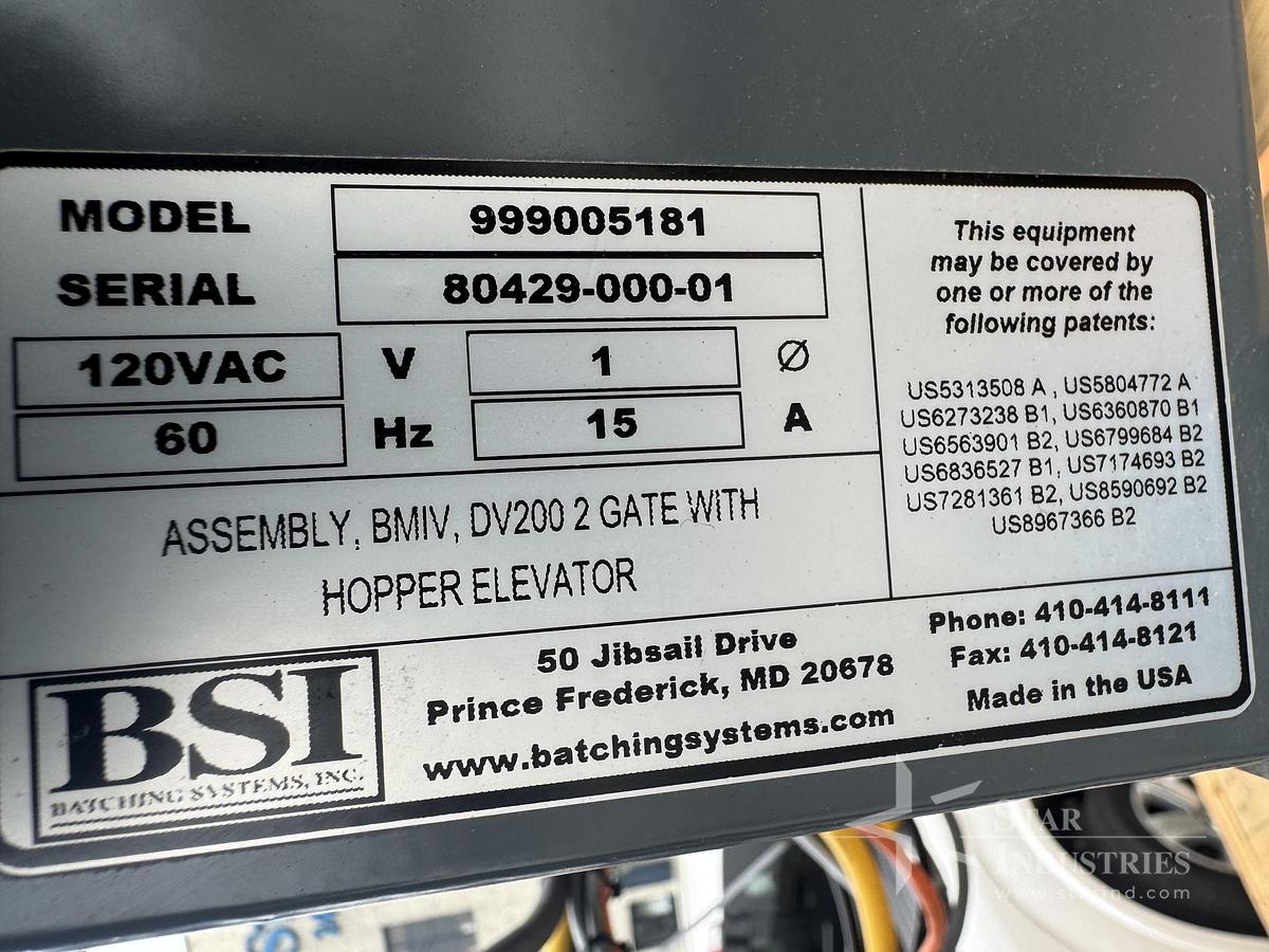 Used Scoop Dropper System w/Hopper elevator Bowl Optics