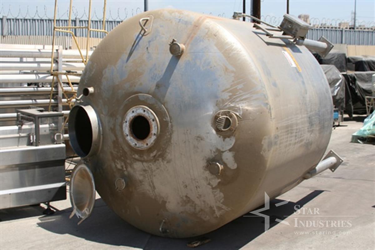 Used Walker 1500 Gallon S/S Tank