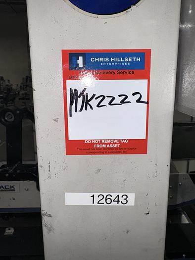 Used IPG Interpack Case Taper