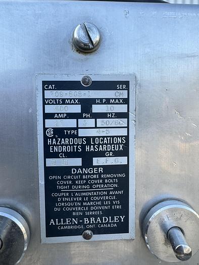 Used Quadro Model 196-S variable speed Comil