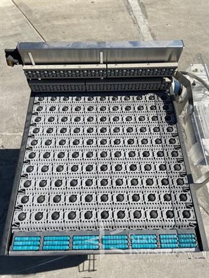 Used Intralox Model ARB 90 degree Transfer Conveyor