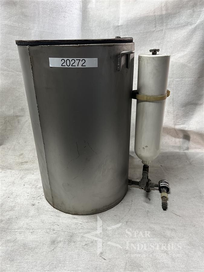 Used Hopper with 7-Hole Cloth Filtering