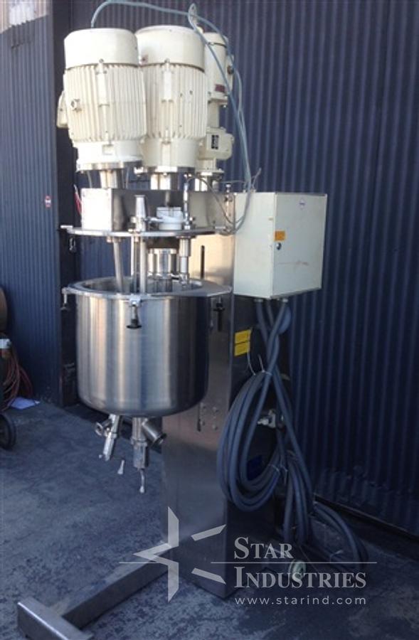 Used Fryma VME-50, 50 Liter jacketed, Process Mixer