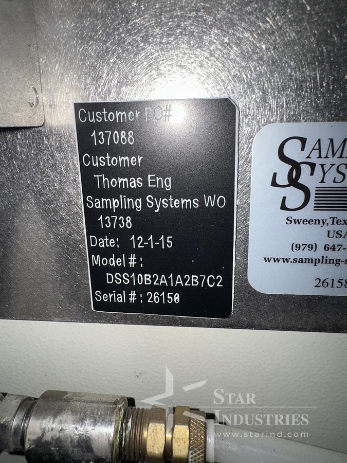 Used Thomas Compulab Coating Pan w/ 36", 24" & 12" Pans