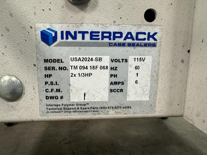 Used IPG Interpack Case Taper