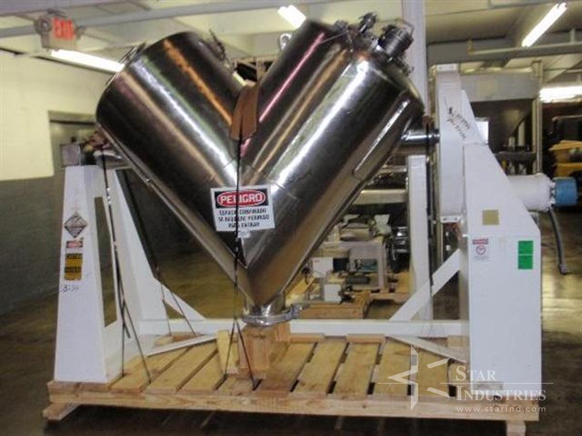 Used Patterson-Kelley 30 c.f. s.s. V-blender