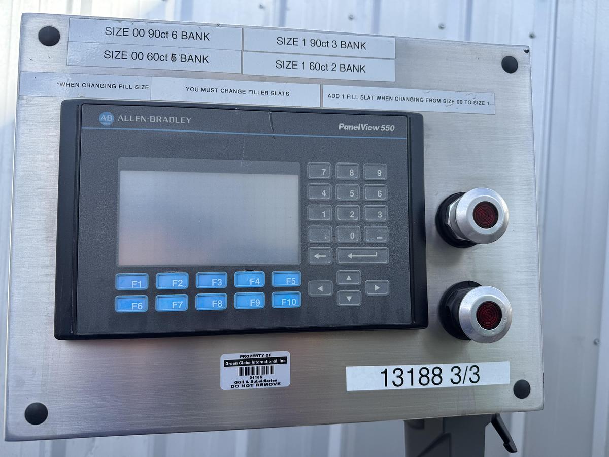 Used Merril Capsule Slot Counter 12 Station