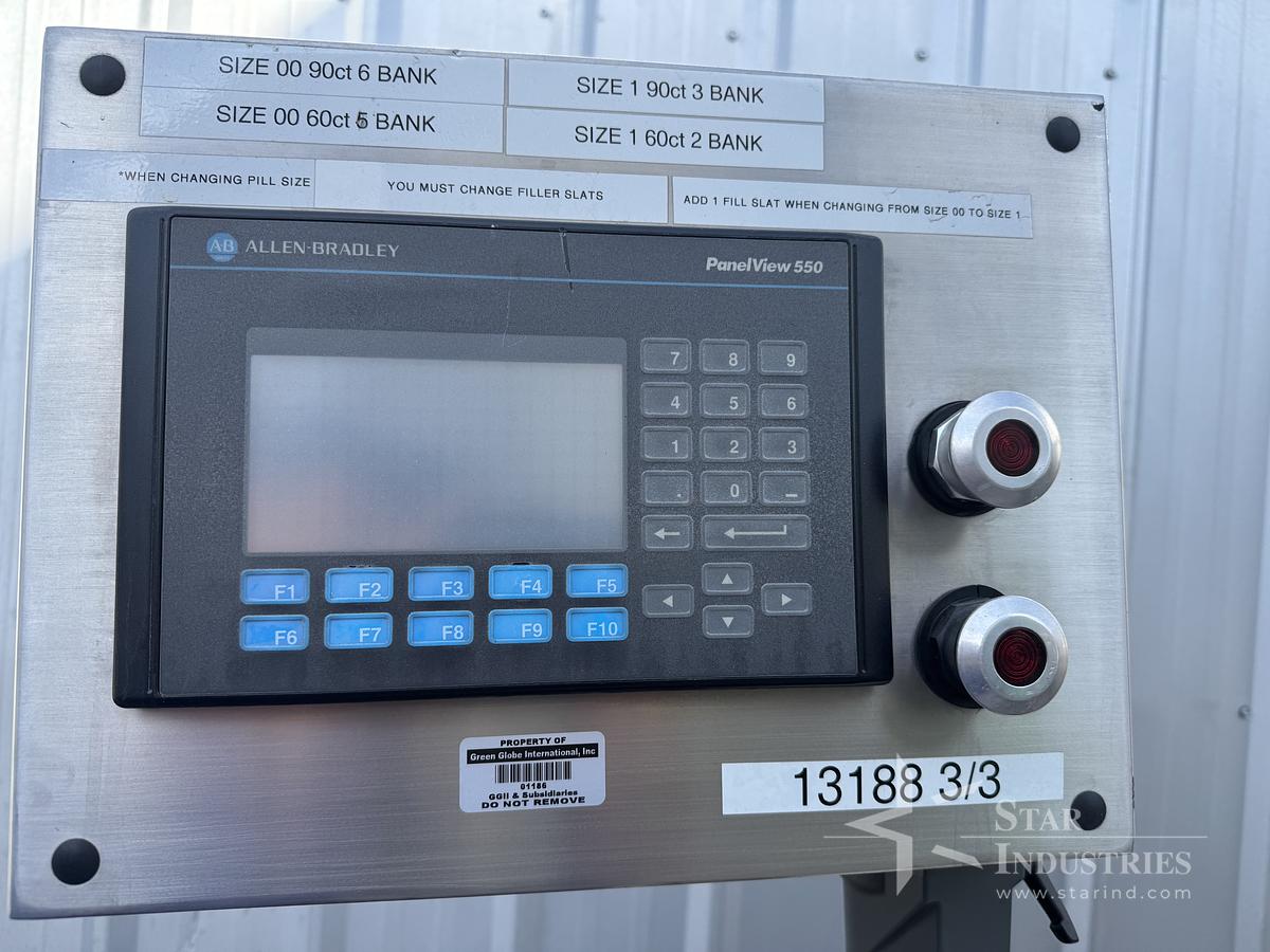 Used Merril Capsule Slot Counter 12 Station
