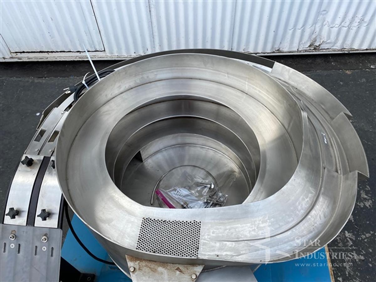 Used California Vibratory Feeders 4 track Tablet Feeder