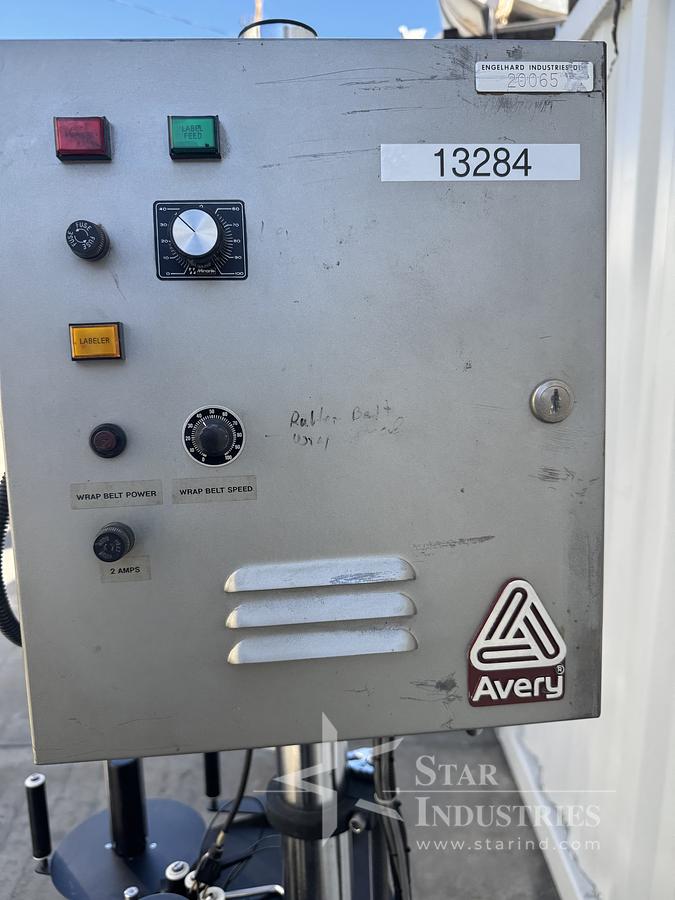 Used Avery Labeler Model 500, 4" right hand