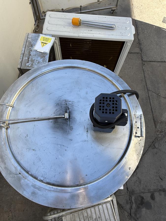 Used Tank, Pasteurization Machine with Chiller