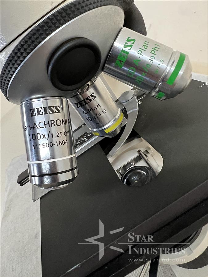Used Carl Zeiss Axiostar Microscope
