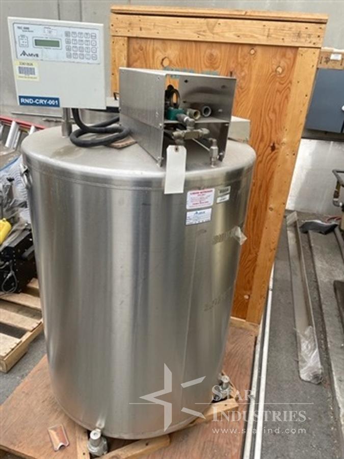 Used MVE Liquid Nitrogen Double-walled Vacuum Mix Tank