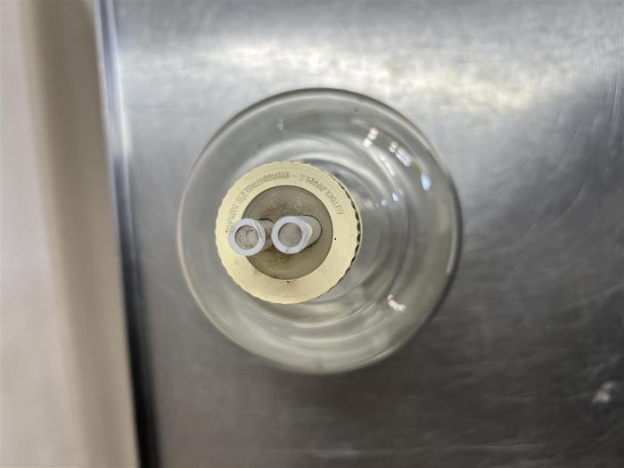 Used Bellco Glass Flask