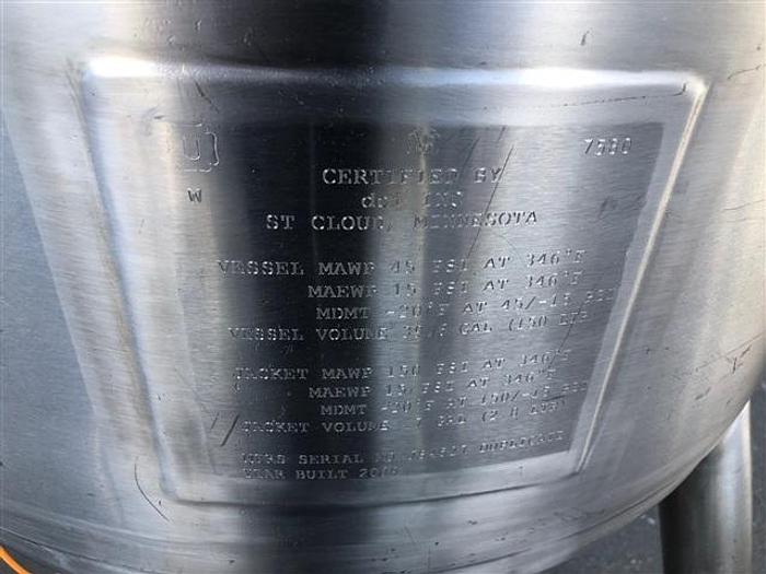 Used 2000 Gallon Perry Reactor