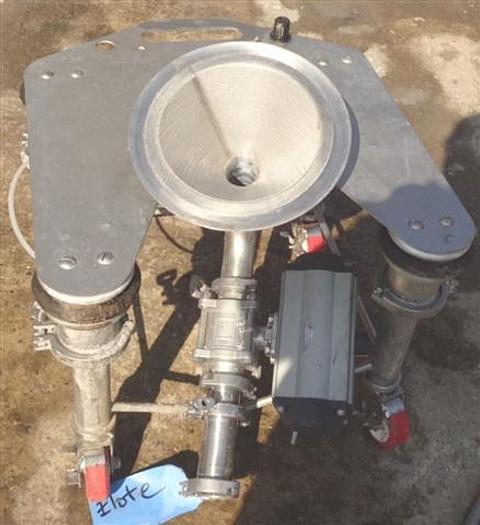 Used Stainless Steel Semi-Bulk Systems bag break station