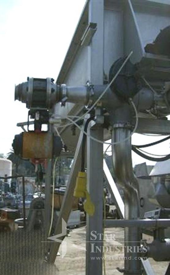 Used Process Systems 30 c.f. s.s. Rotation Coil Mixer