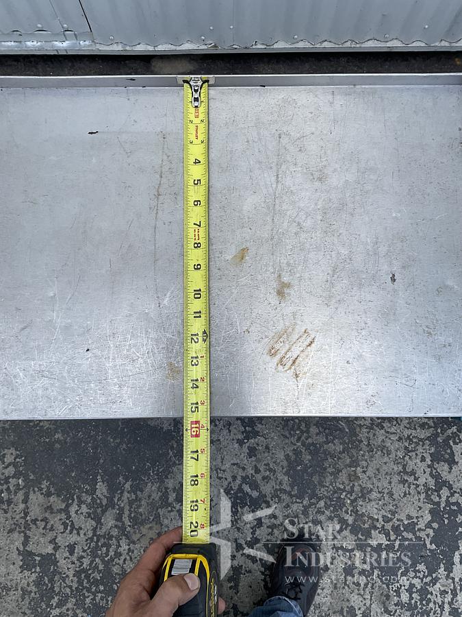 Used Lakeside SS table cart