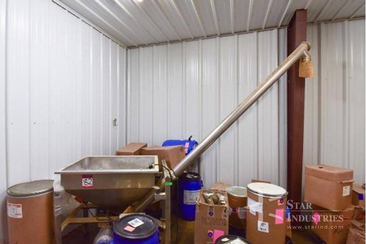 Used Vibrating Loader Auger Screw with Hopper