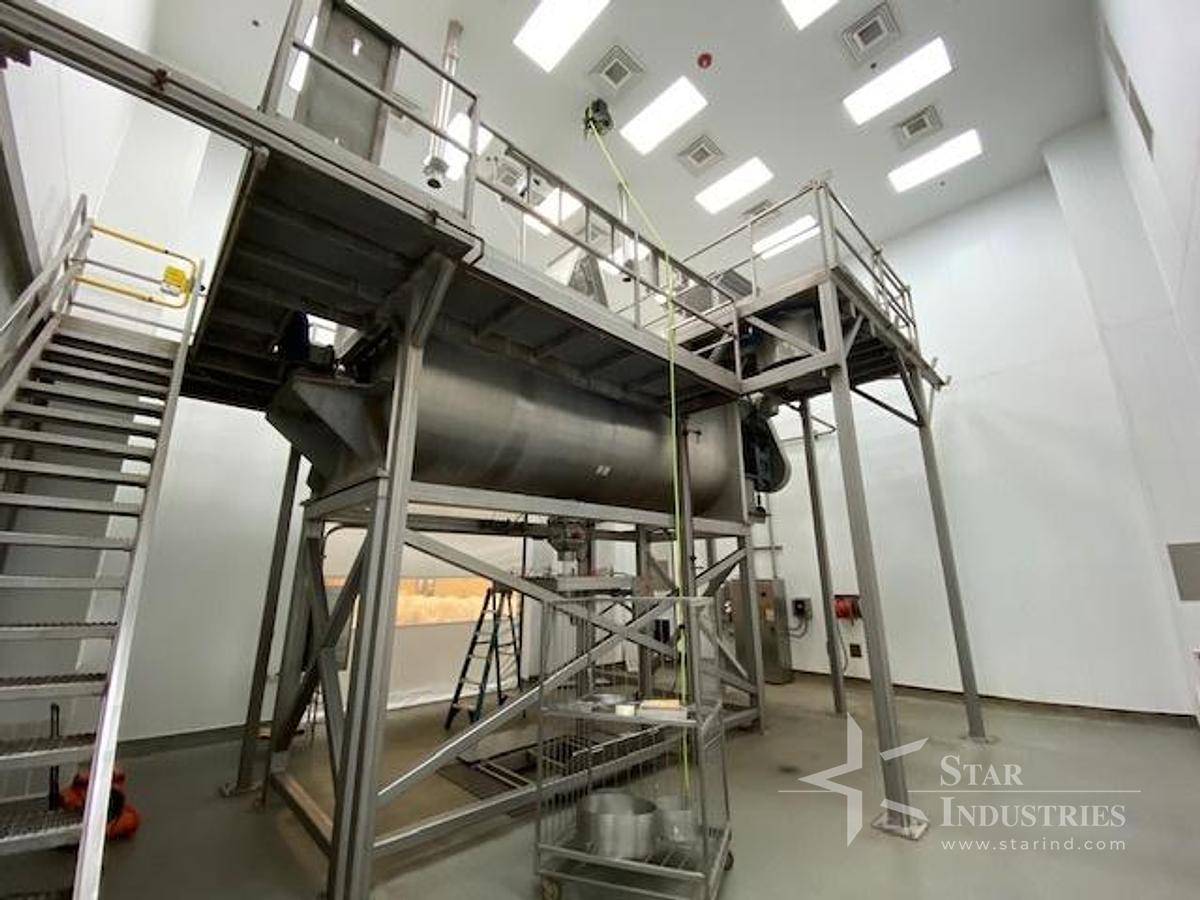 Used PATTERSON-KELLEY 3 C.F. LIQUIDS-SOLIDS V-BLENDER