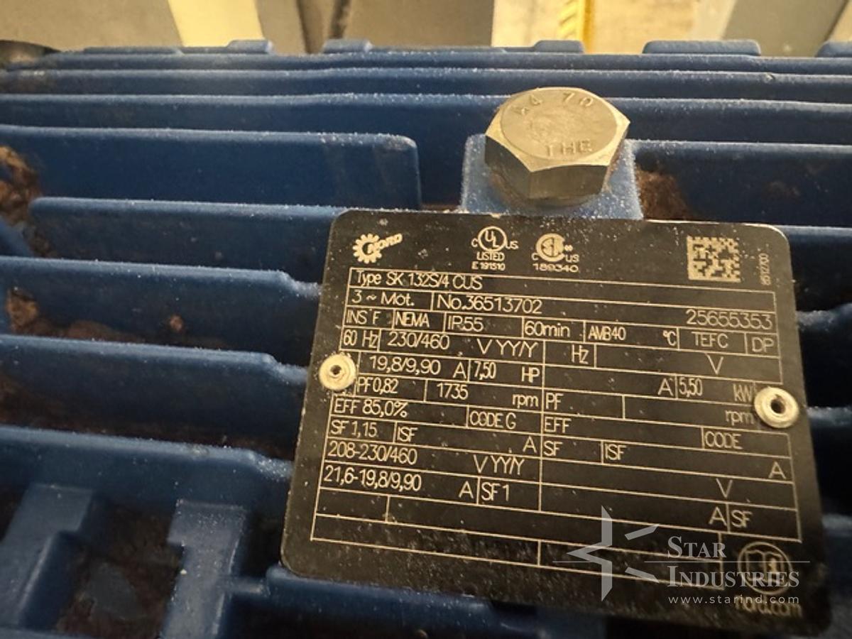 Used Ross 25 c.f. s.s. Ribbon Blender, Model RB42B-25