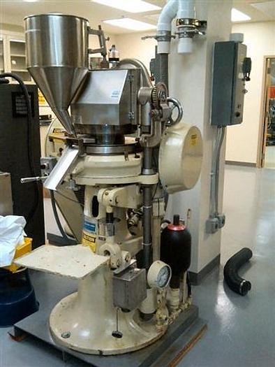 Used Stokes 515-1 D-tooled 15 sation Tablet Press w/ MCC Control Unit