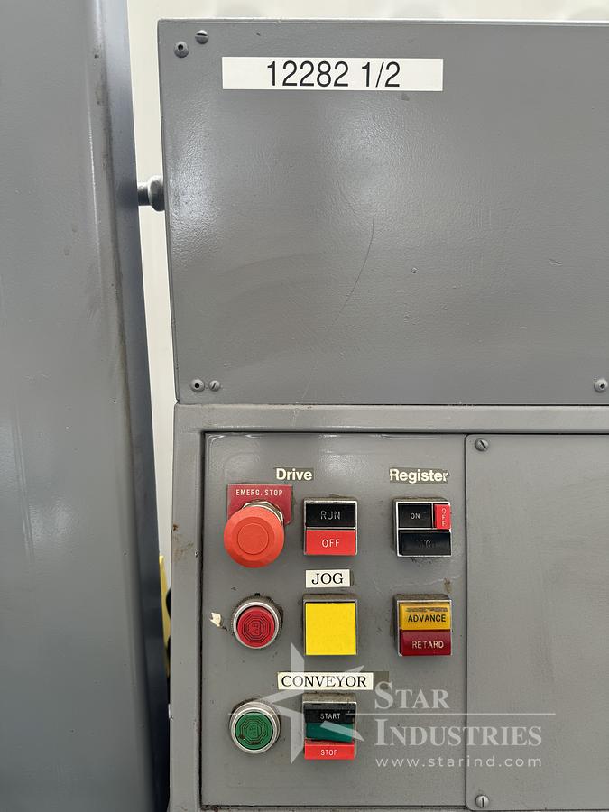 Used FMC Model WA-520 Flow-Wrapper w/ Conveyor