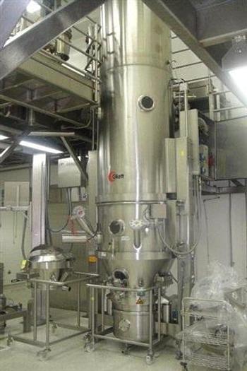 Used Glatt WSG 60 Fluid Bed Dryer