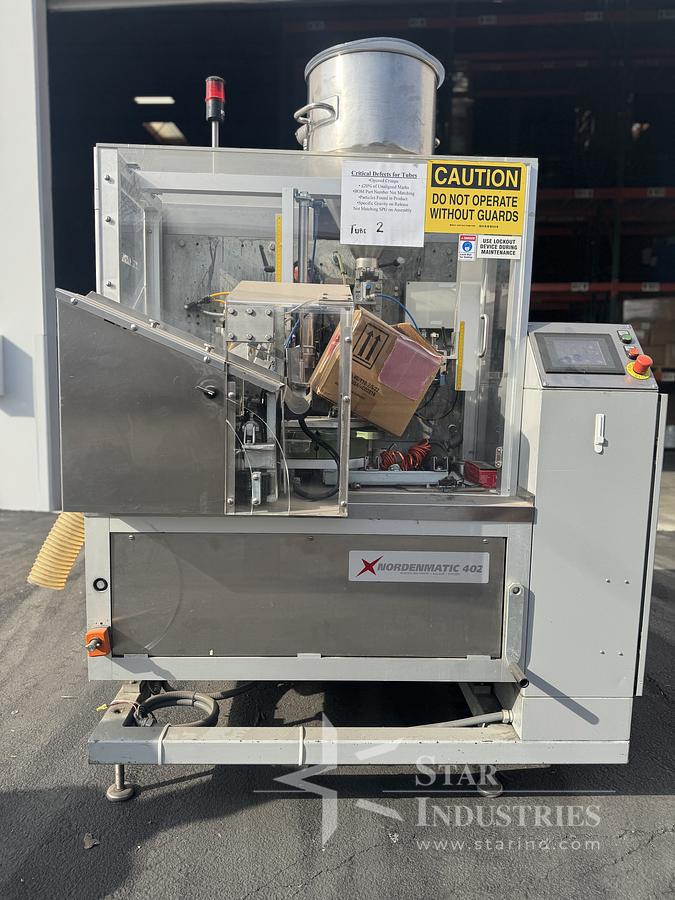 Used Norden Model 402HA Tube Filler