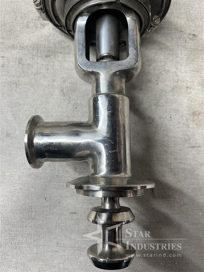 Used G&H Products Stainless Steel Sanitary Valve
