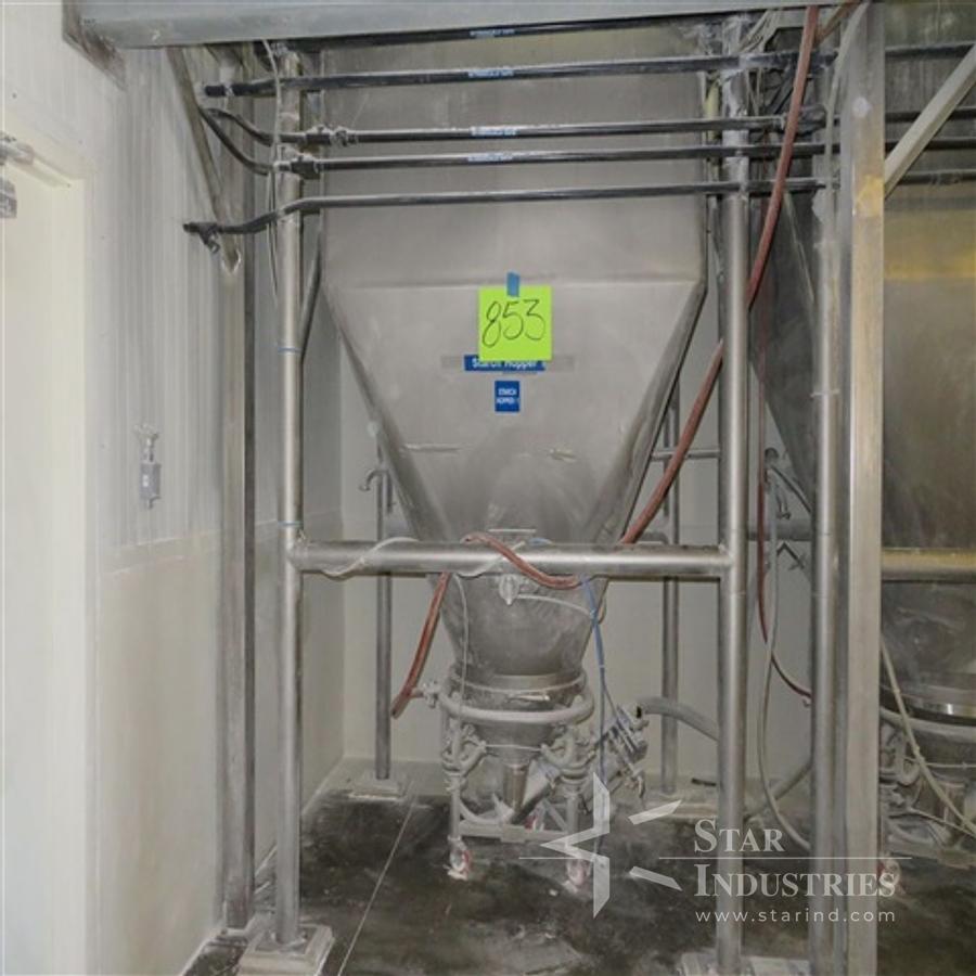 Used Stainless Steel Bulk Bag Unloading System