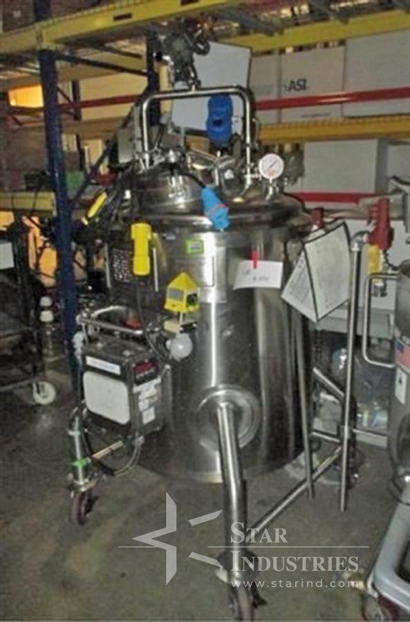 Used 300 Liter Reactor, 316 Stainless Steel