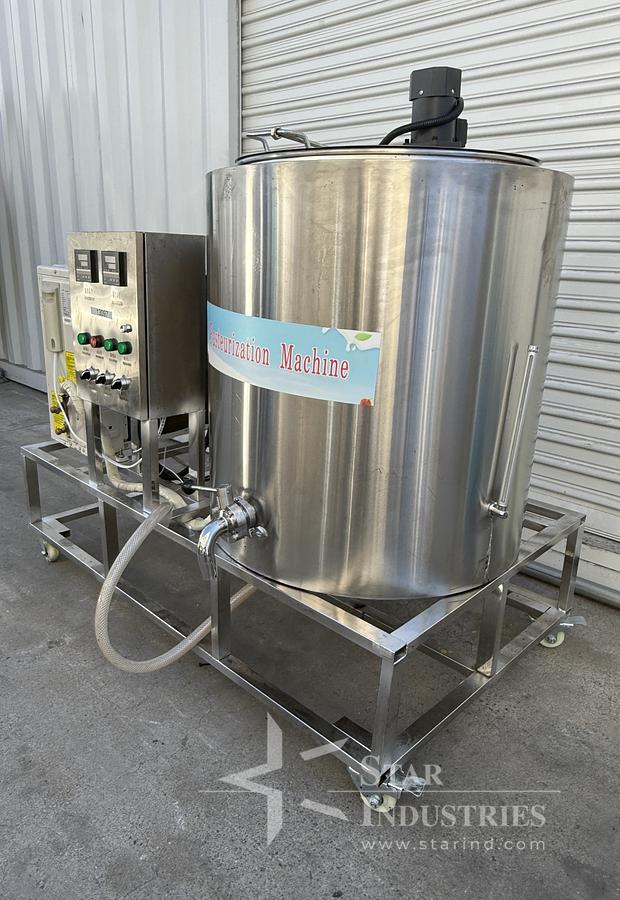Used Tank, Pasteurization Machine with Chiller