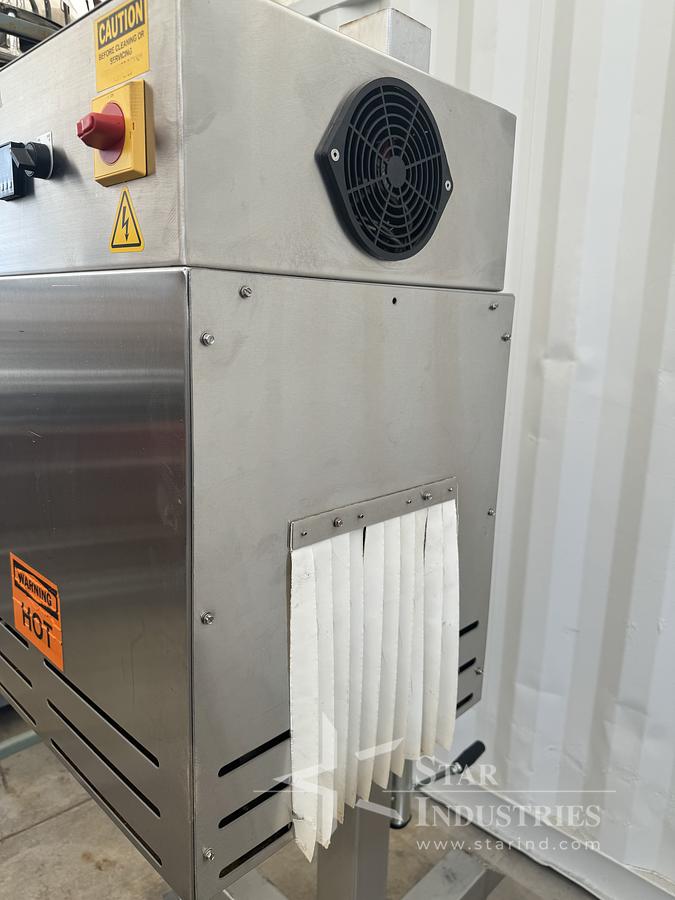 Used Axon Model EZ-24-BR Shrink Tunnel