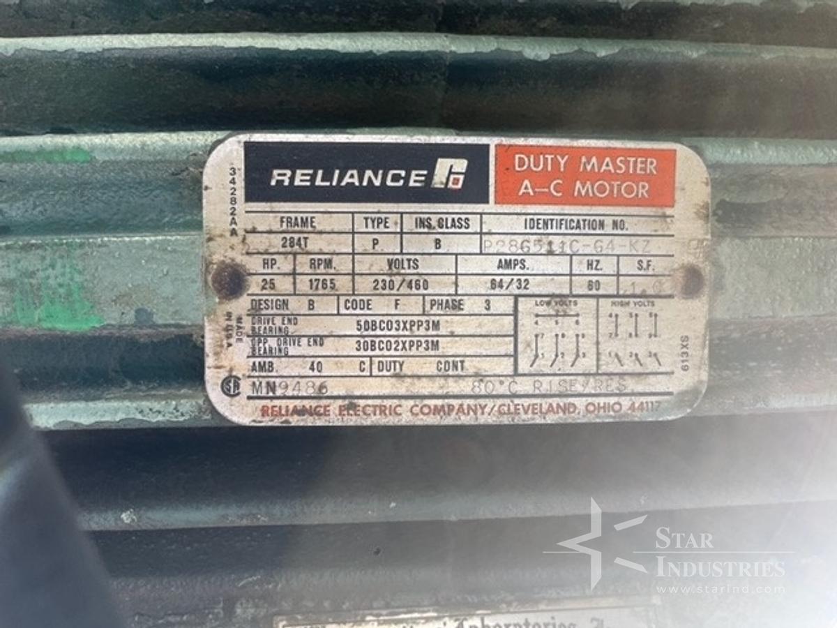 Used Myers Model 500-15-25 300 gallon Mixer
