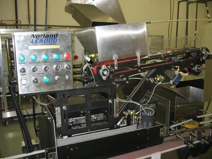 Used Norland BR500 Water Bottle Filling Line